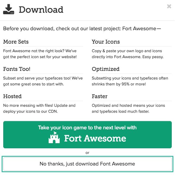 Font Awesome Download